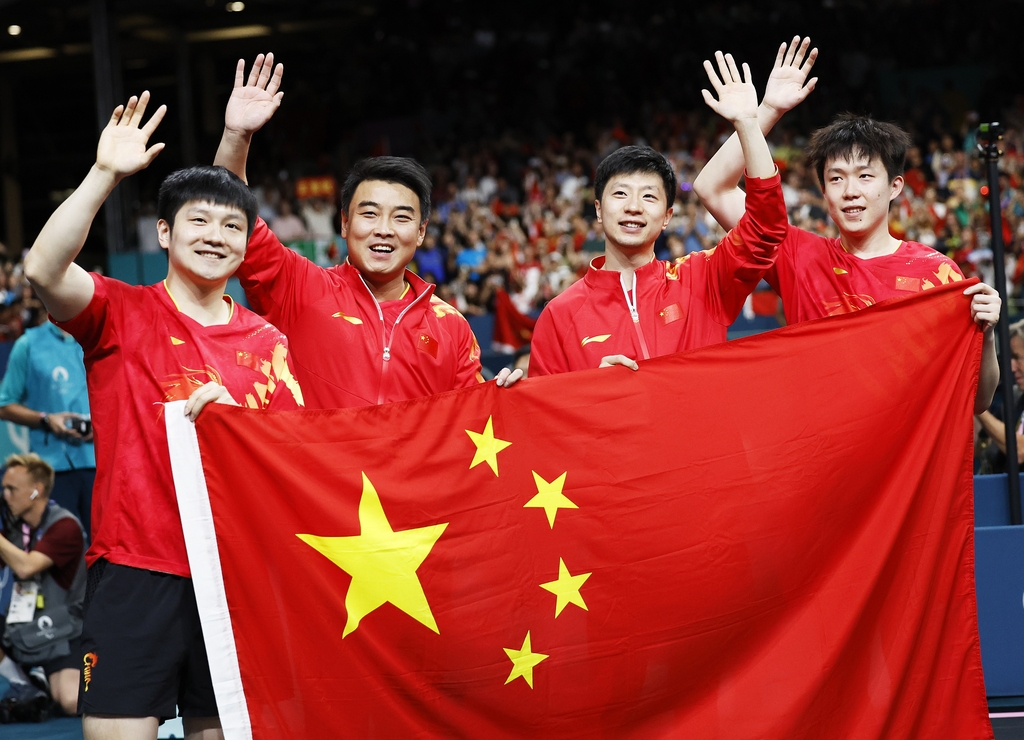 法国队力克中国队,马龙带队取胜 法国队力克中国队,马龙带队取胜