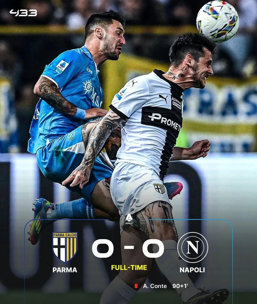 那不勒斯客场不敌，积分停滞