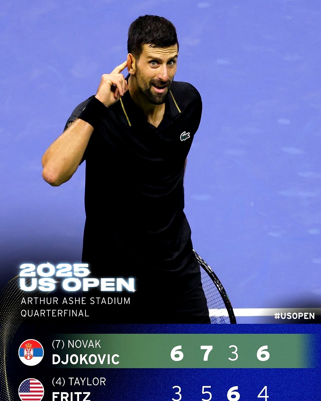 包含美国网球队逆转日本网球队，德约科维奇送出助攻的词条